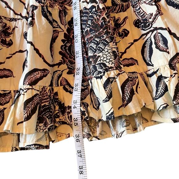 House of Harlow 1960 Puff Sleeve Smocked Mini Dress Size Medium - New 687P - Picture 7 of 9